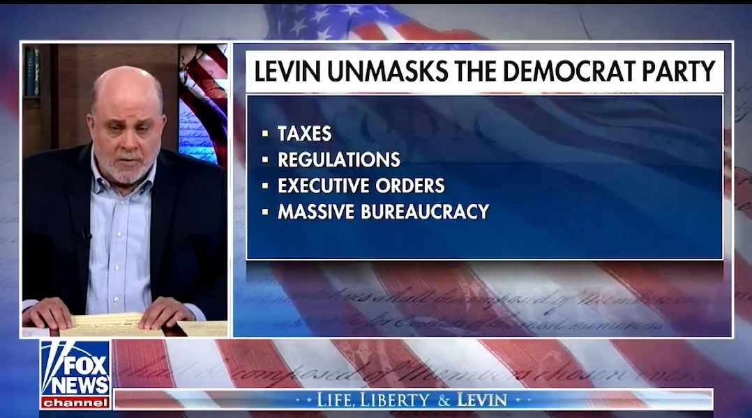 ‘America Is Being Destroyed’ By The Democratic Party: Mark Levin