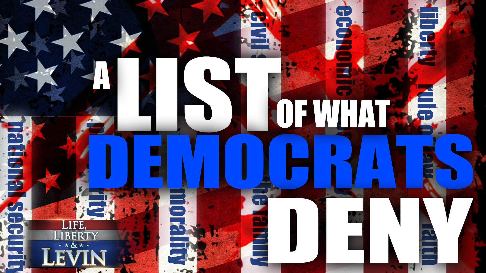 A List of What Democrats Deny￼