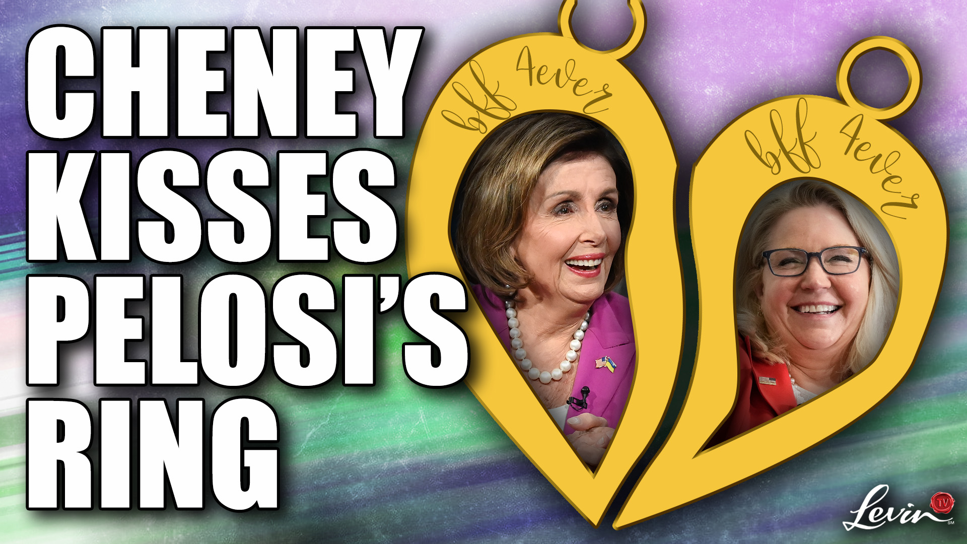 Cheney Kisses Pelosi’s Ring