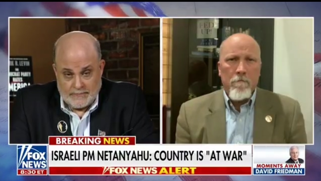 Rep Chip Roy: Biden Administration Is Complicit In The Attack On Israel!