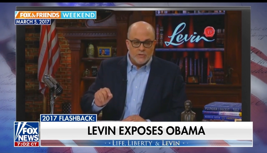 Mark Levin Flashes Back To When He First Exposed Obama In 2017