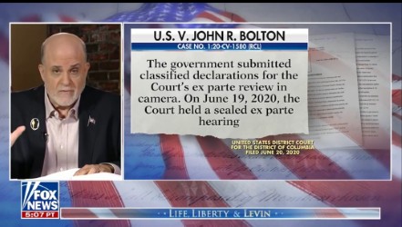 Levin Goes Inside the Bolton Scandal: NDAs Violated, Profits Prioritized Over Patriotism