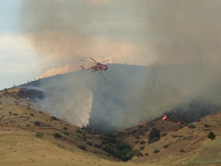 Small Fire Contained Southeast of Boise