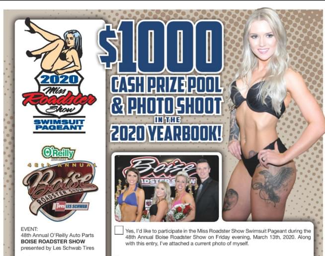 Miss Boise Roadster Show 2020