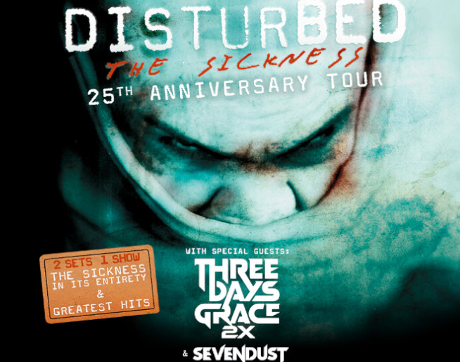 Disturbed + Three Days Grace