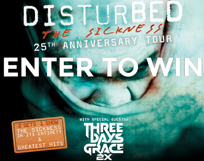 Win Tickets to Disturbed!