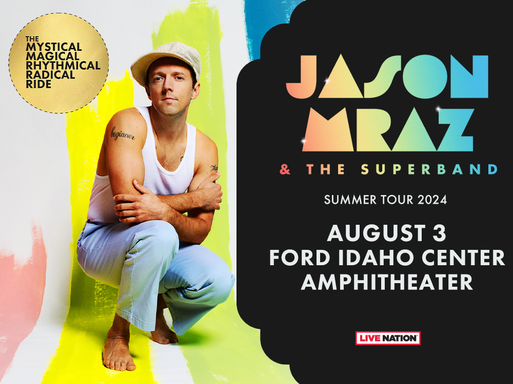 Jason Mraz At The Ford Idaho Center!