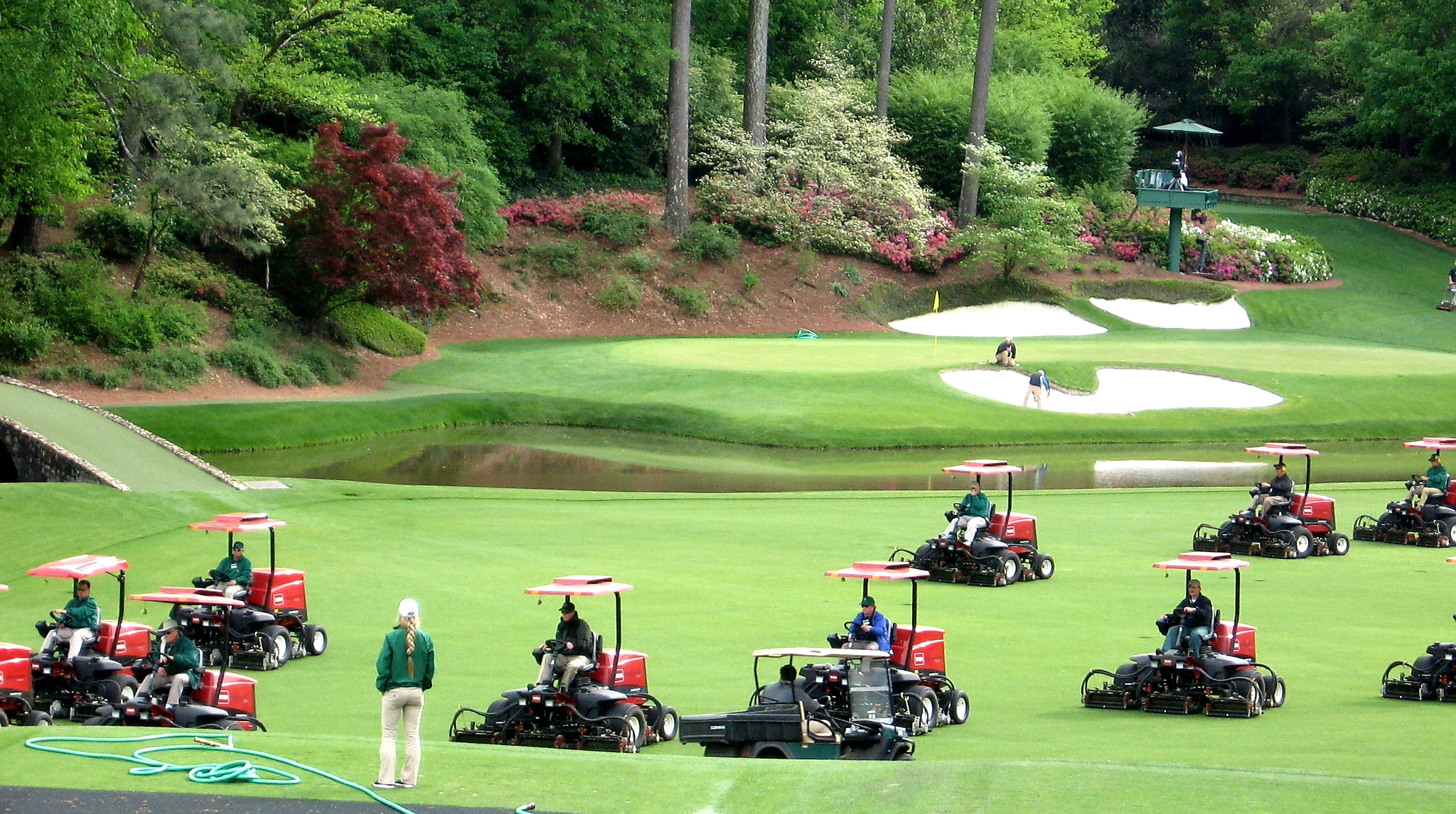 MASTERS: STAR RESIDENT HAS A SWEET WORK SETUP THIS WEEK – NO. 12 AT AUGUSTA