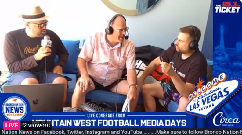 MOUNTAIN WEST MEDIA DAYS: BOISE STATE FOOTBALL’S FUTURE, GETTING BACK TO THE DAYS OF A NEW YEAR’S SIX GAME