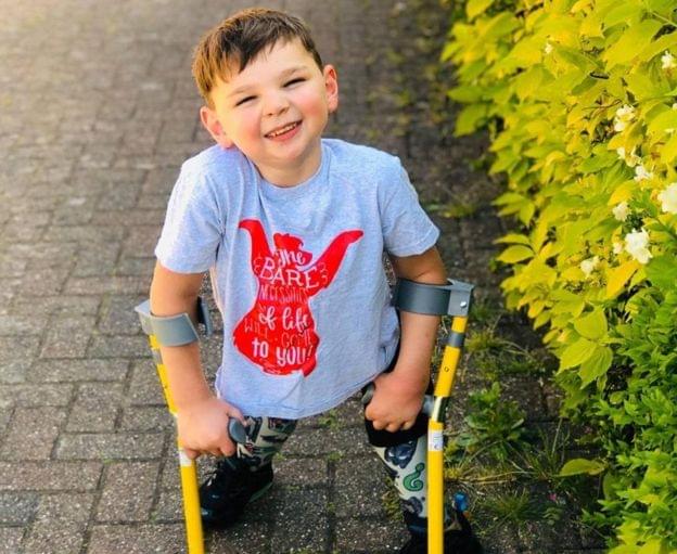 5 Year old Amputee Raises $1.24 Million