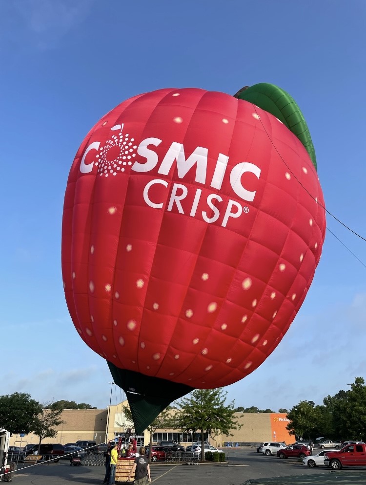Hungry For A Crisp Red Apple?