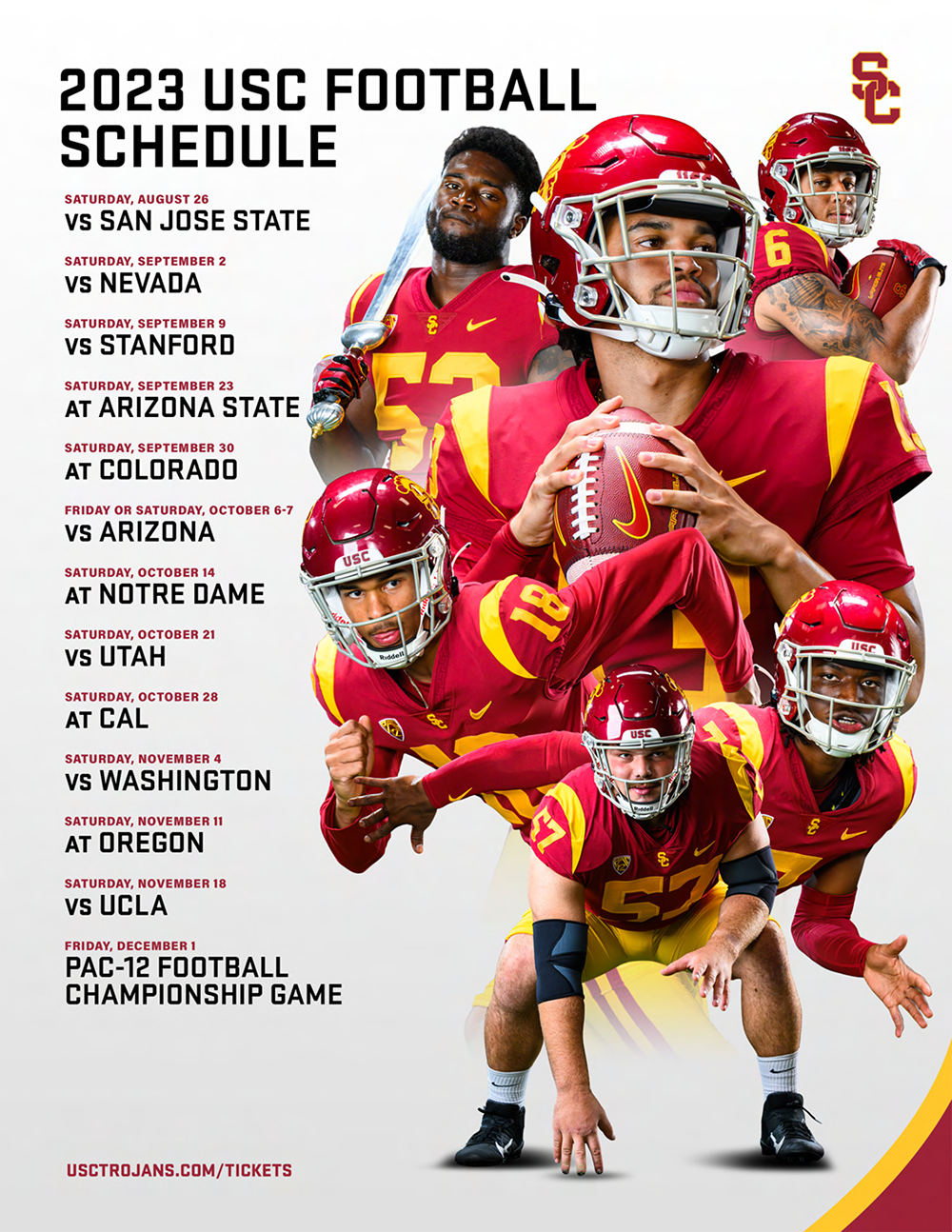 2023 USC Football Schedule