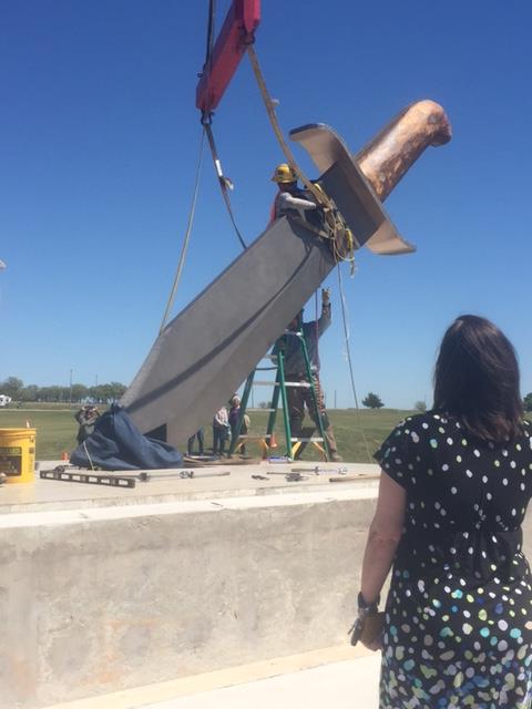 Record-setting Knife Officially On Display In Bowie