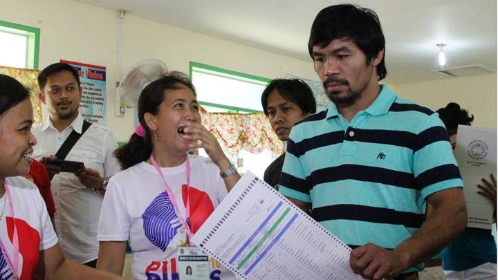 Manny Pacquiao Set To Win Seat In Philippines Senate