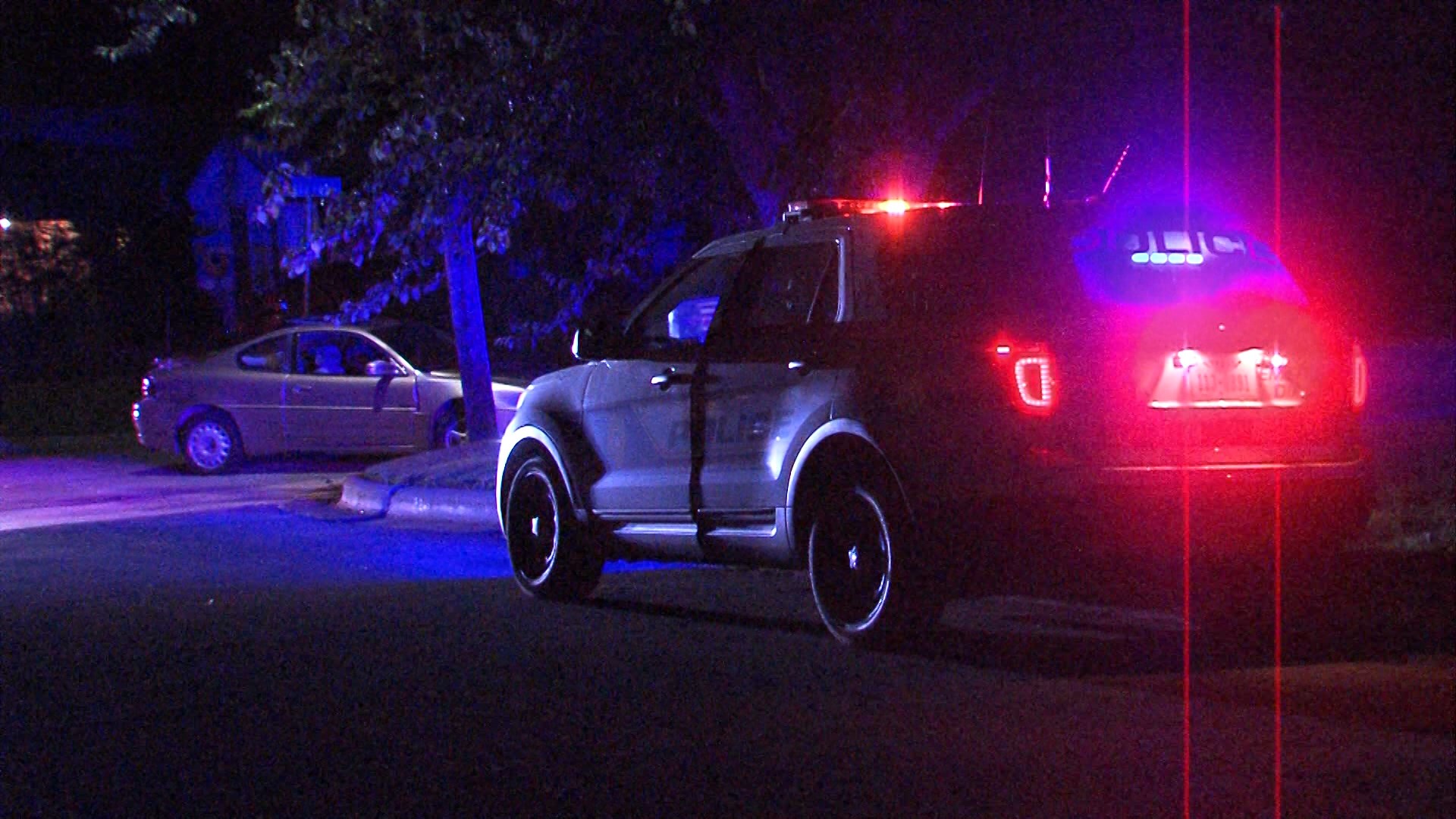 Police Searching for Suspect Following Brief Car Chase