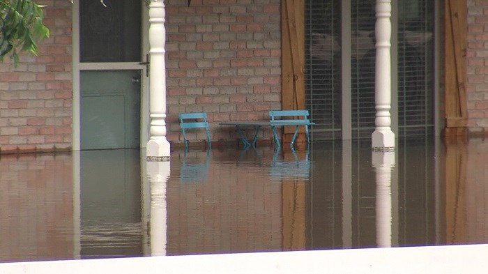 Homes Under Water In Clay County