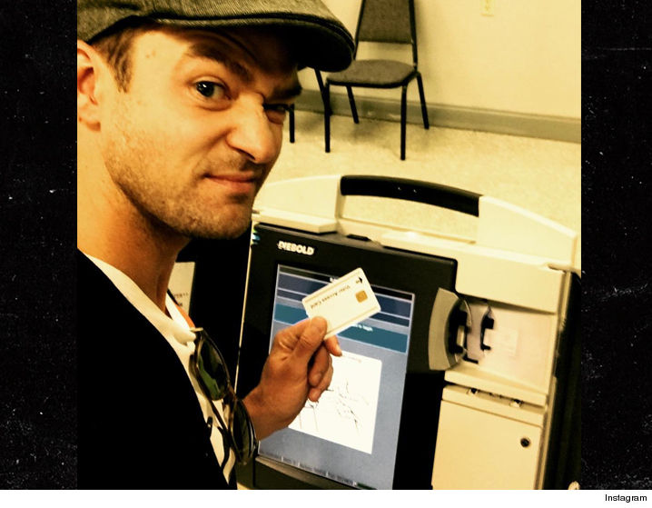 Justin Timberlake Could Face Jail Time For Taking A Selfie In A Voting Booth