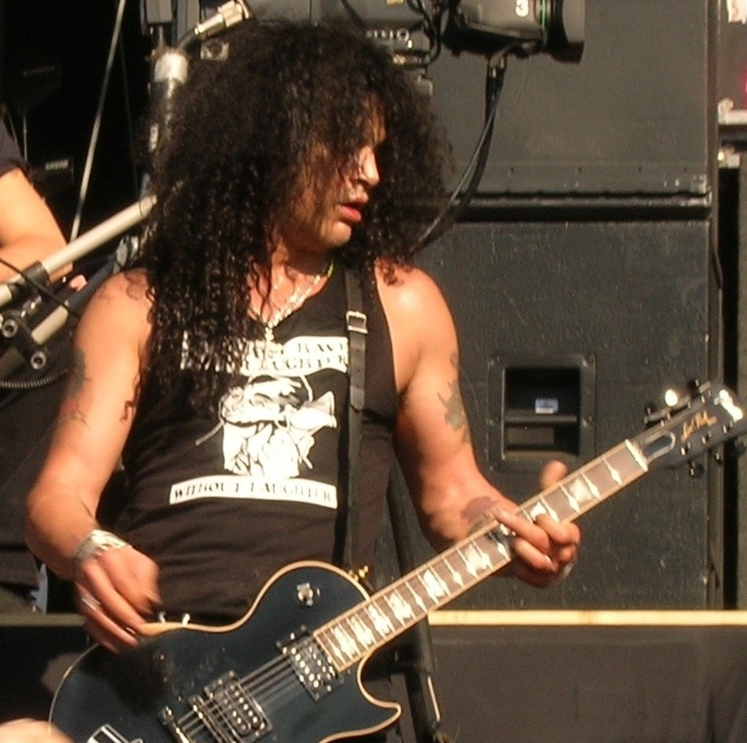 Slash In Studio For Guns-n-Roses