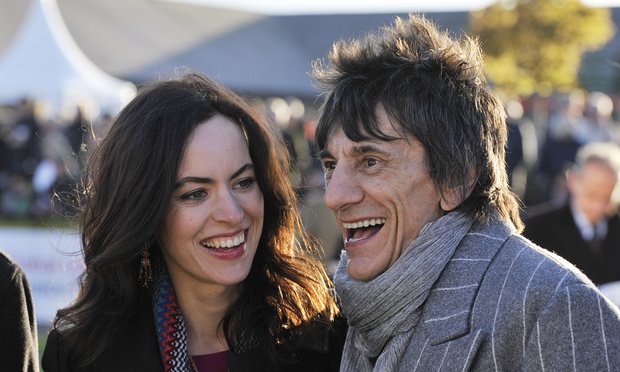 Ronnie Wood Welcomes Twin Daughters With Sally Humphreys