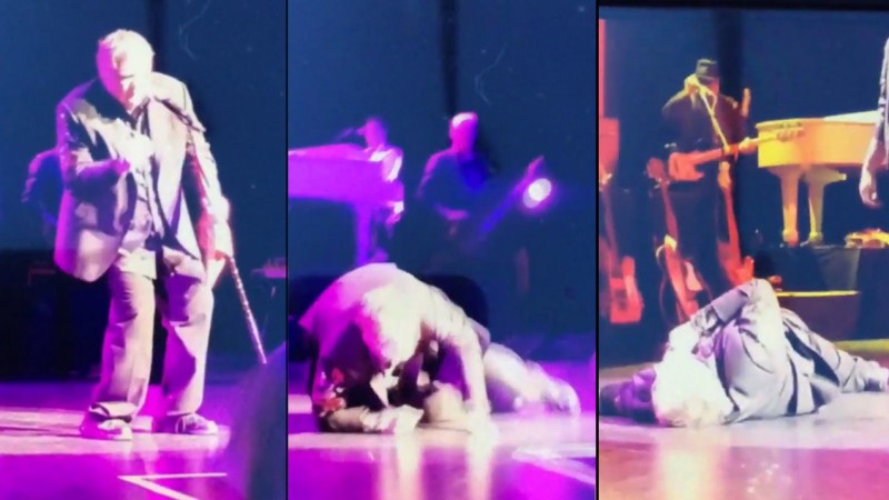 Meat Loaf Collapses On Stage