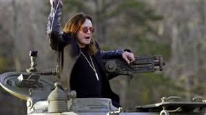See Ozzy And Jack Osbourne’s Army Tank Joyride