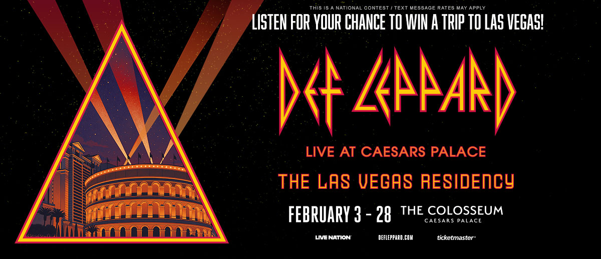 See Def Leppard in Las Vegas