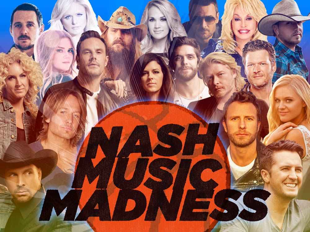 Vote Now: 3rd Annual Nash Music Madness Championship — Carrie, Garth, Sturgill, Dolly, Maren, Miranda & More