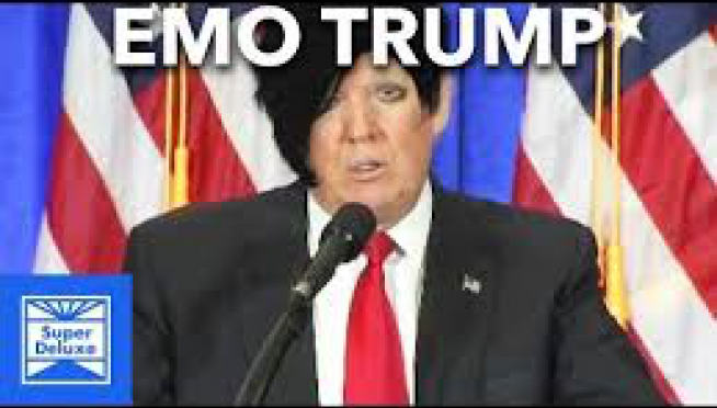 Donald J. Trump’s speeches turned into an emo song.