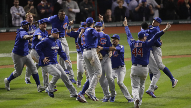 Wanna Buy The First Base From The Cubs’ Game 7 Win? It’ll Cost Ya