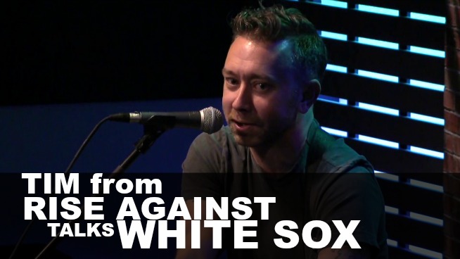WATCH: Tim from Rise Against talks Chicago White Sox