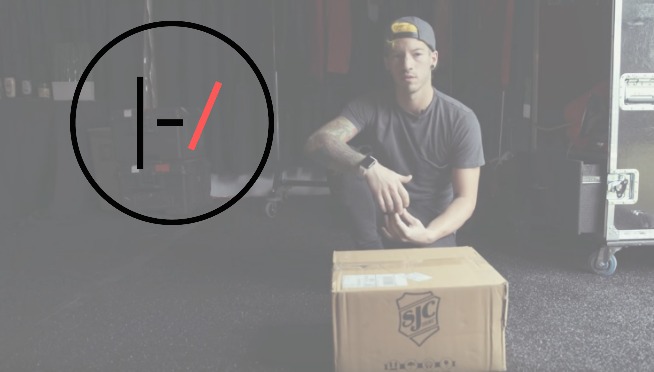 WATCH: Josh Dun reveals his custom snare drum