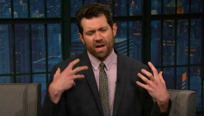 WATCH: Emmy-nominated Billy Eichner, a Northwestern grad, says he’s still paying student loans