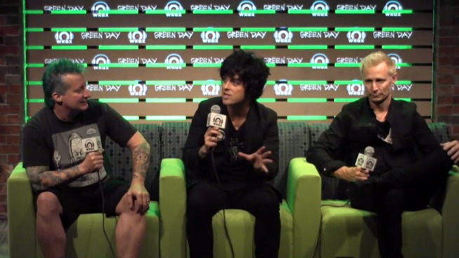 Watch the full Green Day Press Conference in the Lounge