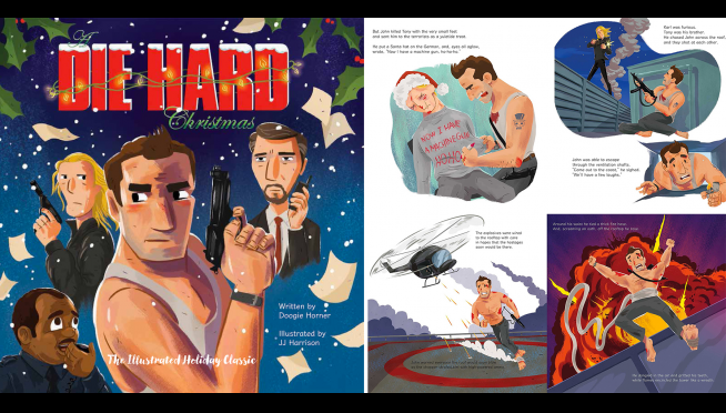 ‘Die Hard’ Turned Into Illustrated Christmas Book