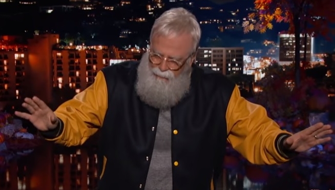 Dave Letterman Grohl hosting Jimmy Kimmel