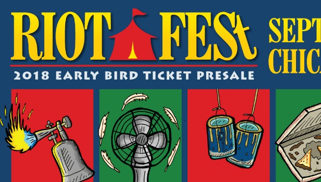 Happy Thanksgiving, Ya Filthy Animals! Riot Fest dates set for 2018, Pre-sale starts