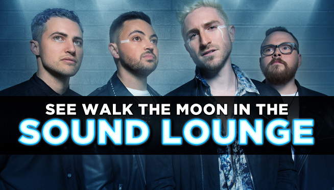 Watch WALK THE MOON in the LOUNGE