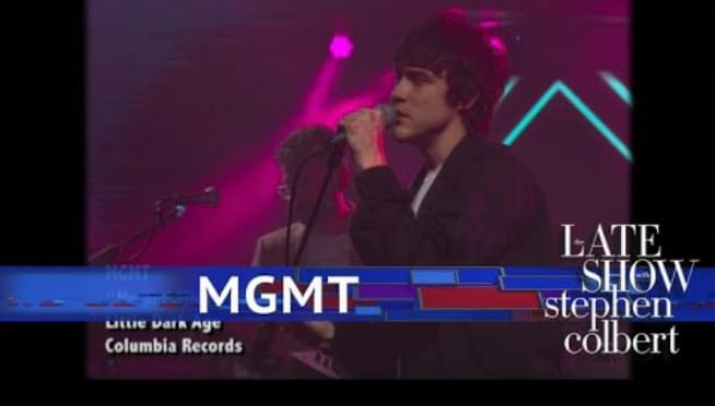 Oooo Girl! MGMT bring ‘Electric Feel’ to CBS’s ‘Late Show’