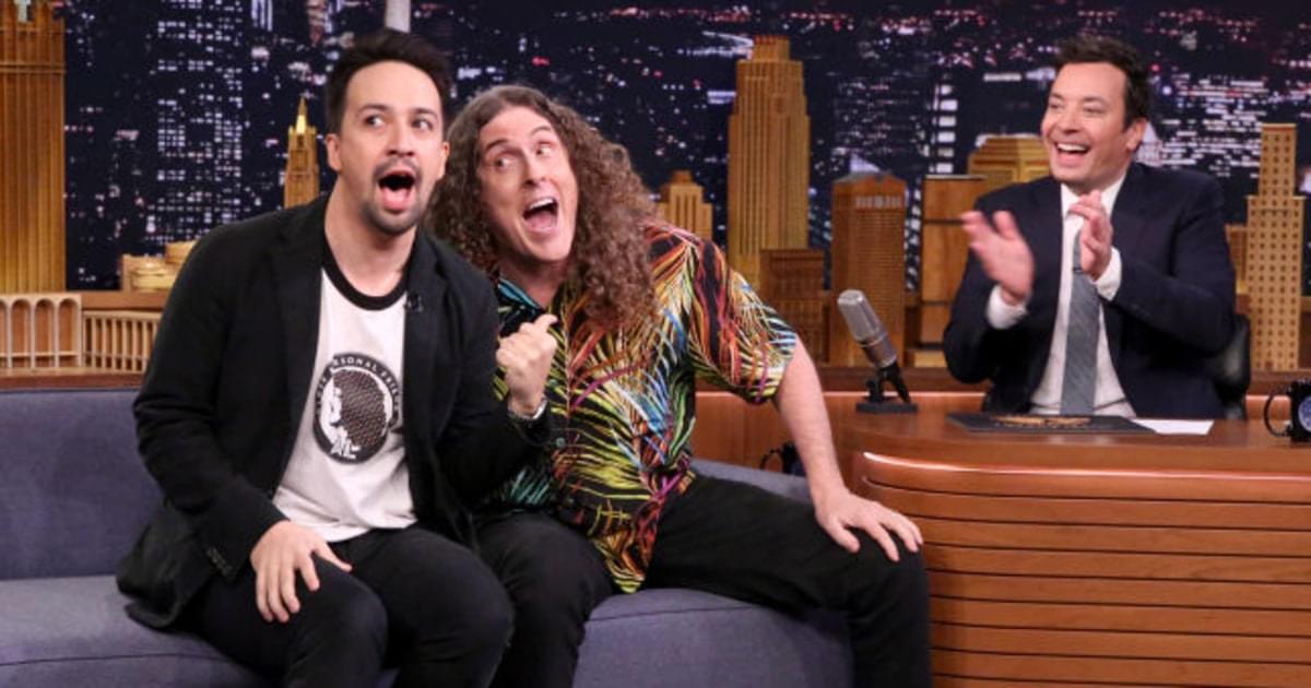 Weird Al and Lin-Manuel Miranda Lip Sync!