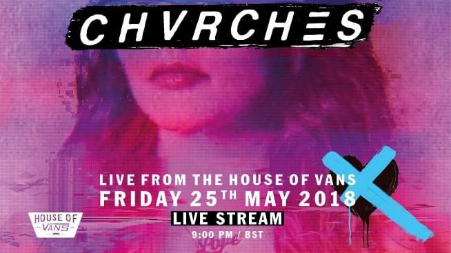 Watch CHVRCHES’s Pop Up Show in London