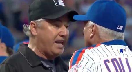 Such A Nice Conversation Between Ump and Manager