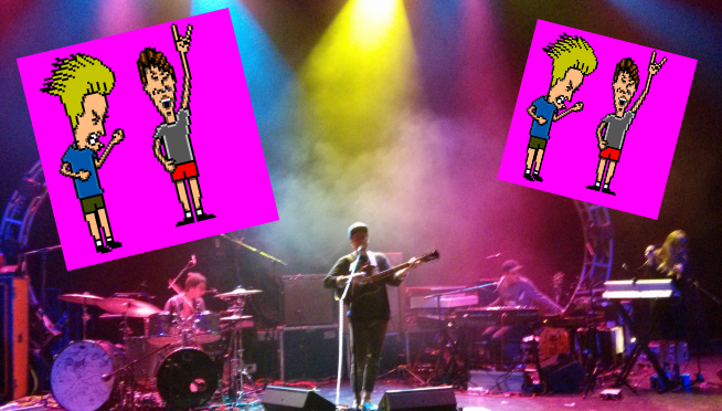 Portugal. The Man gets the “Beavis & Butt-Head” treatment.