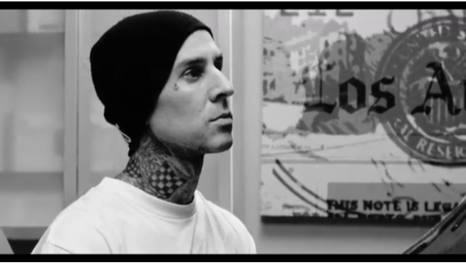 Travis Barker gives us an update.