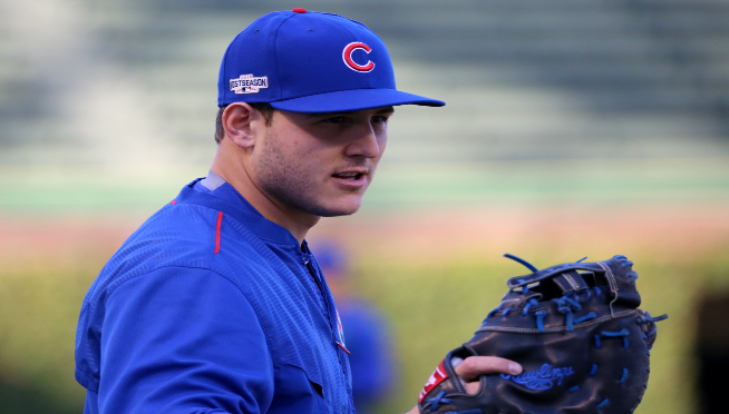 Anthony Rizzo pitching wasn’t the best part…it was what happened BEFORE he took the mound.