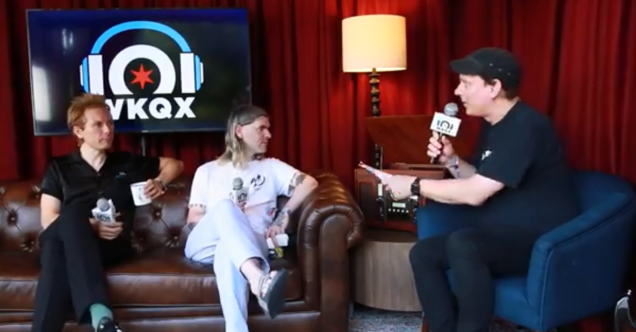 Lollapalooza: Alex & Paul of Franz Ferdinand talk career highlights (backstage interview with wALT)