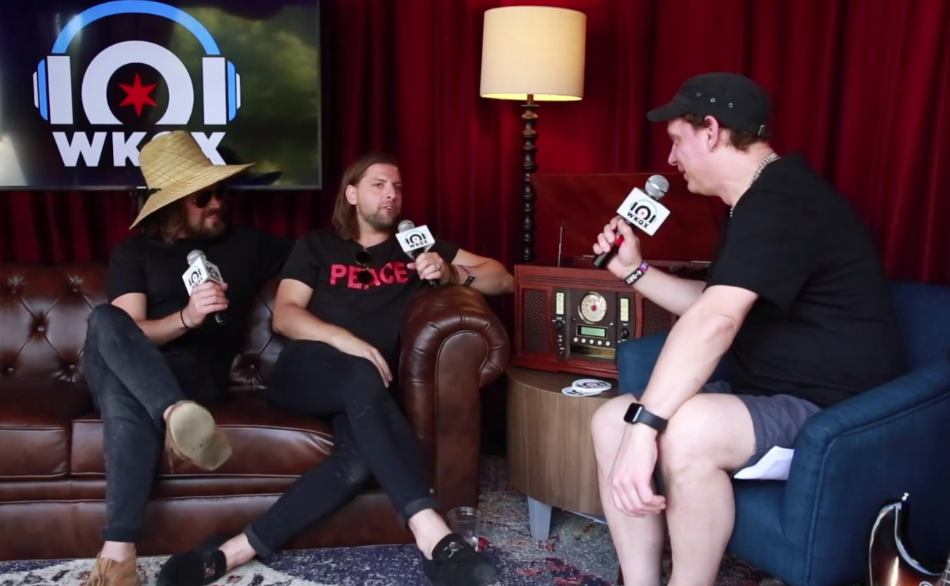 Lollapalooza: Welshly Arms’ long history with 101 WKQX (backstage interview with wALT)