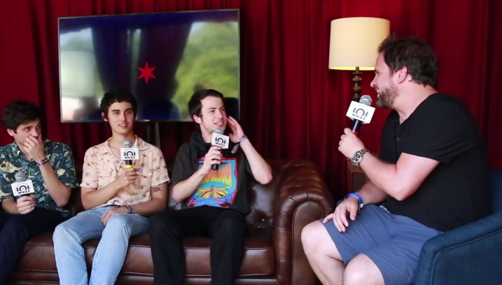 Lollapalooza: Wallows talk love of corn dogs, Arctic Monkeys (backstage interview with Brian)