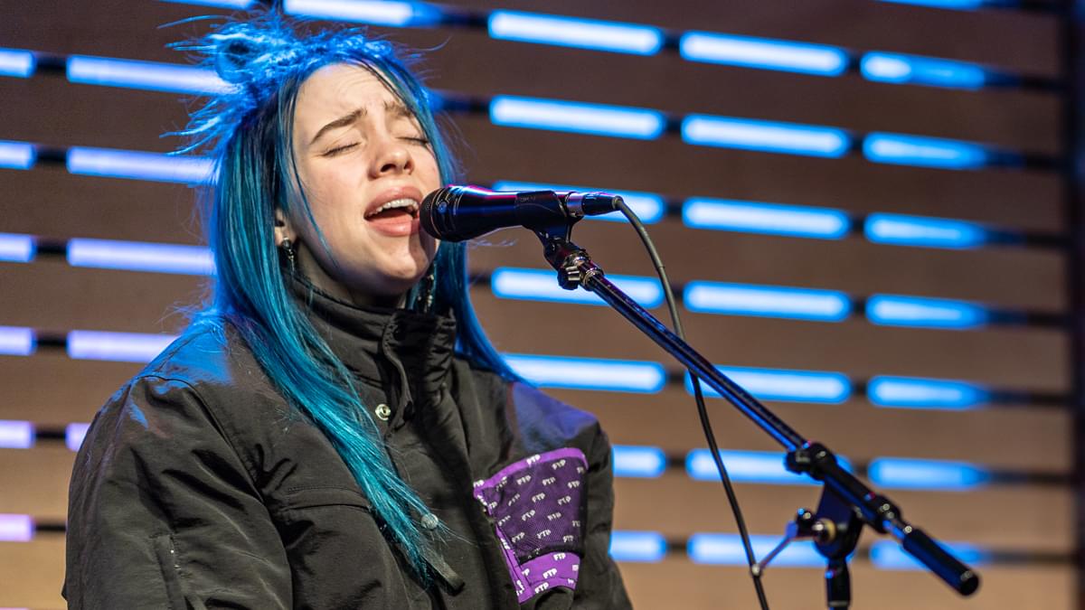 Billie Eilish performs on tonight’s Saturday Night Live season premiere