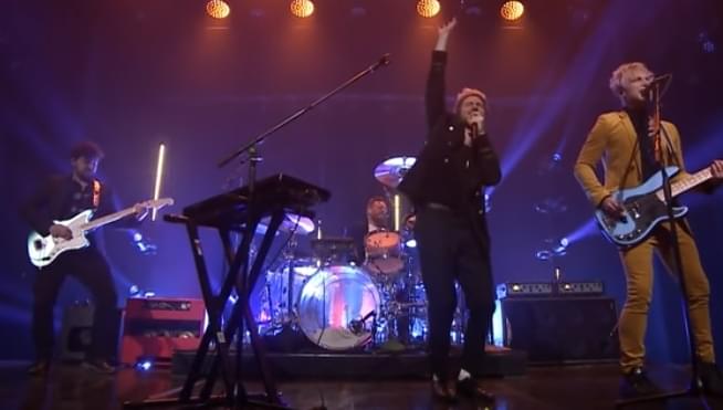 Watch the tv debut of Walk The Moon’s Timebomb