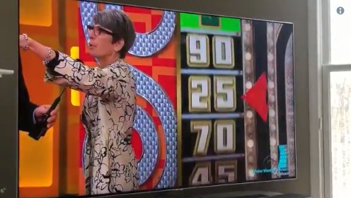 ‘Price Is Right’ woman gives a shout out to her dead husband, who’s in her purse.